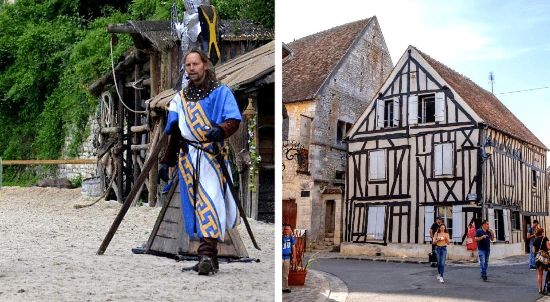 Gite Dans Une Ancienne Corps De Ferme D Provins Bagian luar foto